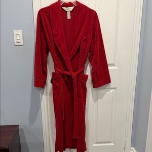 La SENZA Vibrant Red Robe with Belt